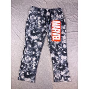 Marvel Tie Dye Unisex Loungewear Marvel Graphic Jogger Sweatpants Size Large